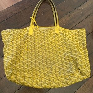 Goyard Yellow Tote